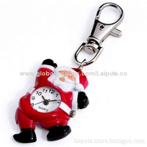 New arrival key-chain watch, with one plastic telephone line and metal clip